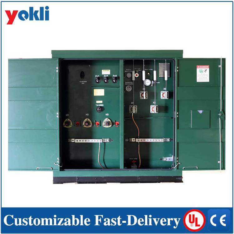 厂家生产UL认证美式箱变/Pad Mounted Transformer/Transformer 资质齐全 交期迅速