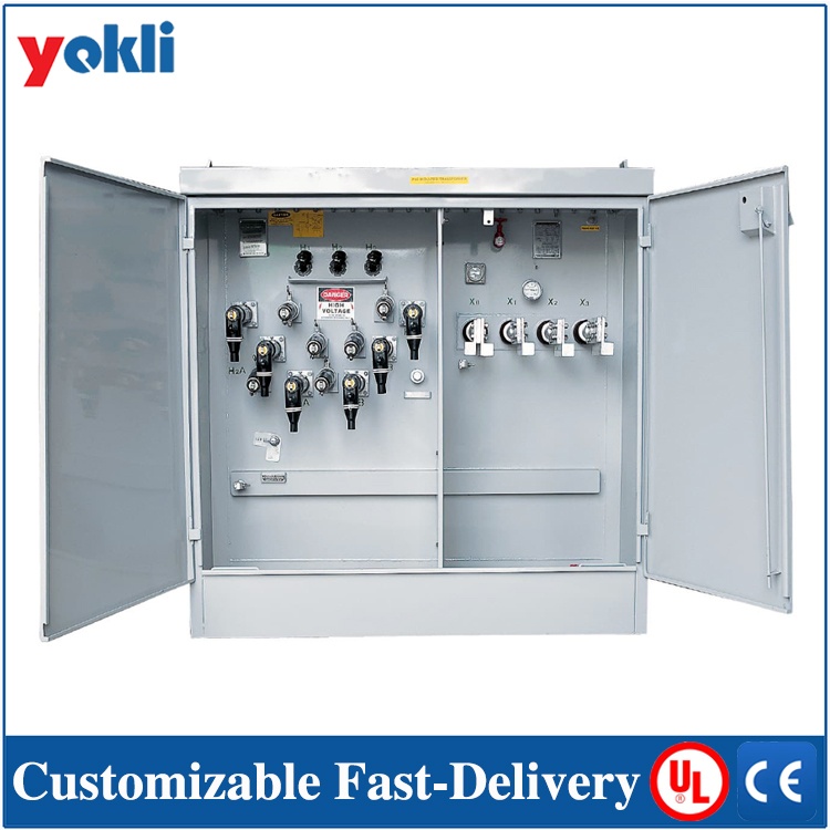 厂家生产UL认证美式箱变/Pad Mounted Transformer/Transformer 包通电验收